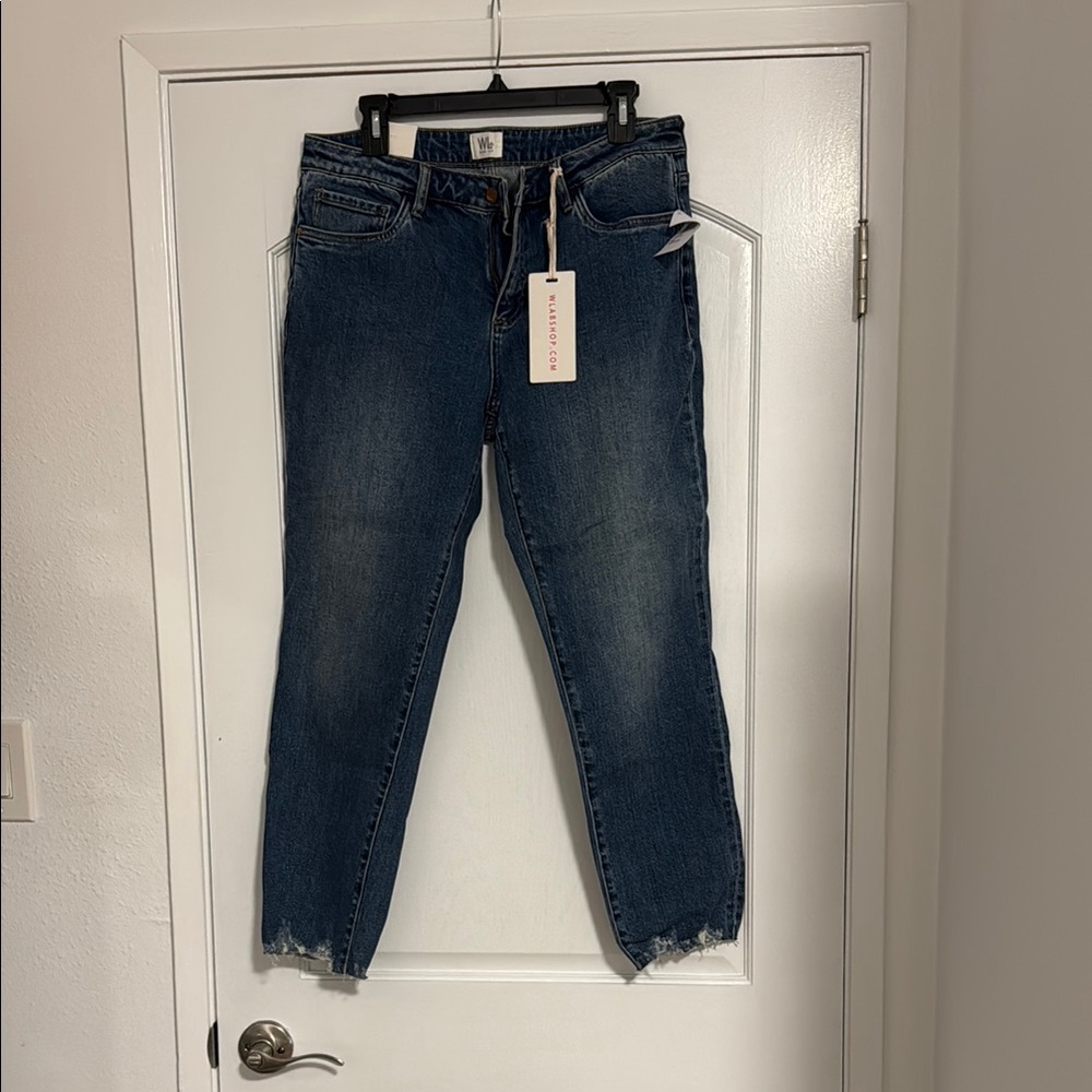 WASHLAB NWT Women's Vera ankle straight Jeans